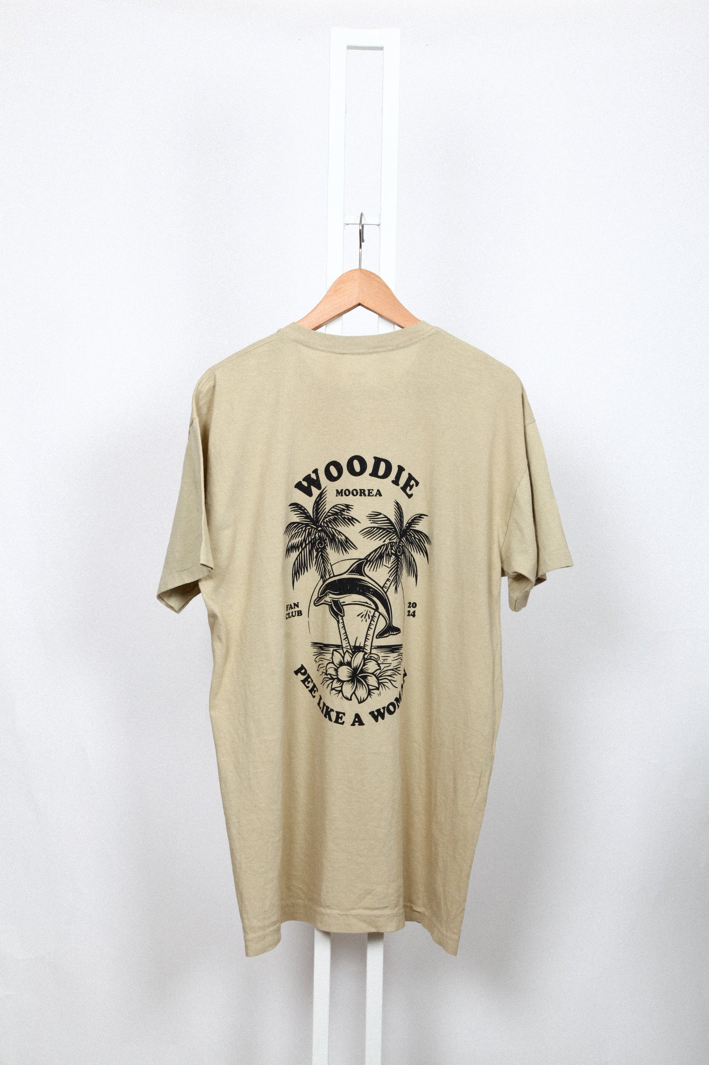 Tee-shirt WOODIE "Moorea - FREE YOUR PEE"