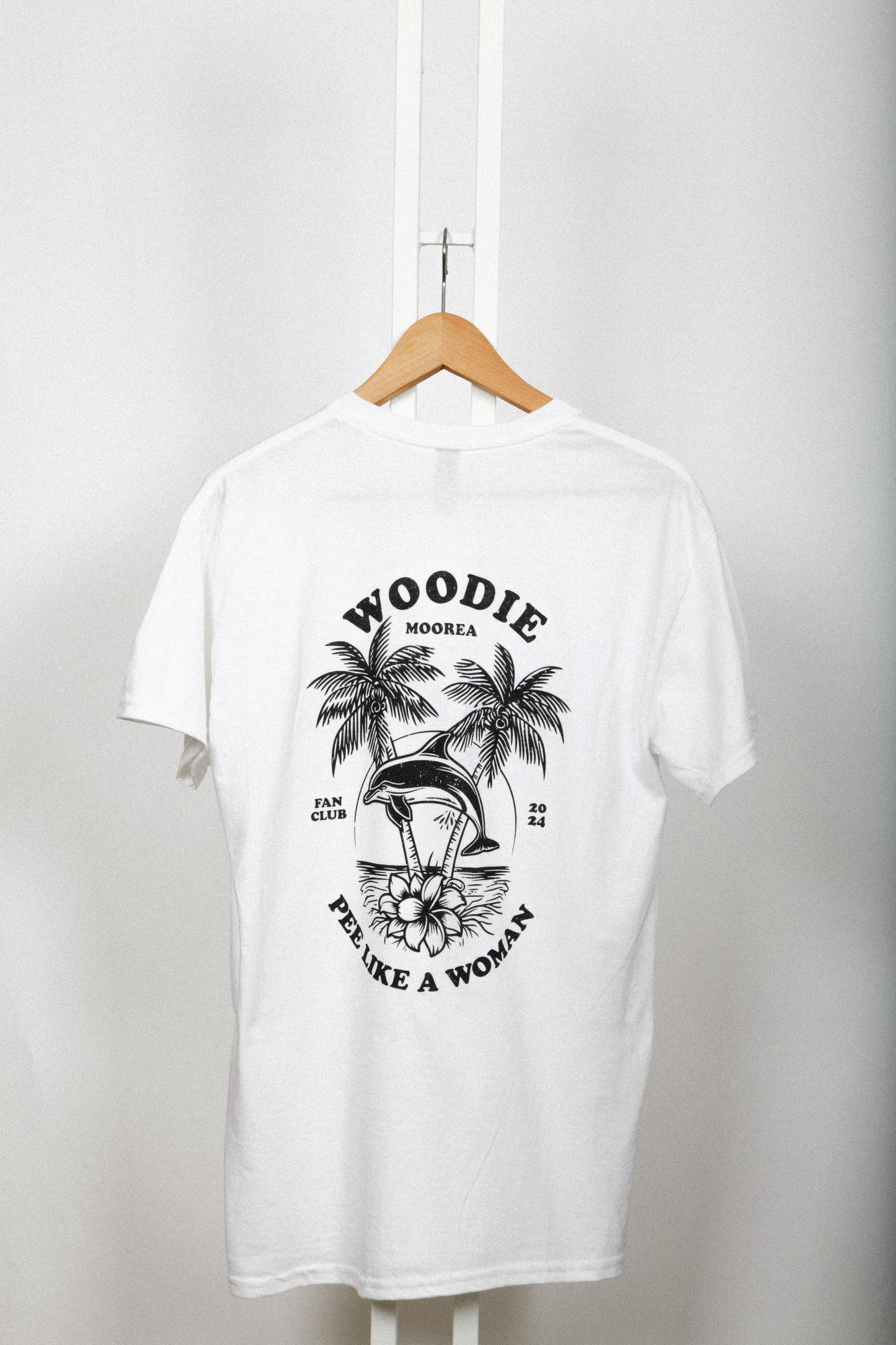 Tee-shirt WOODIE - Moorea "FREE YOUR PEE"