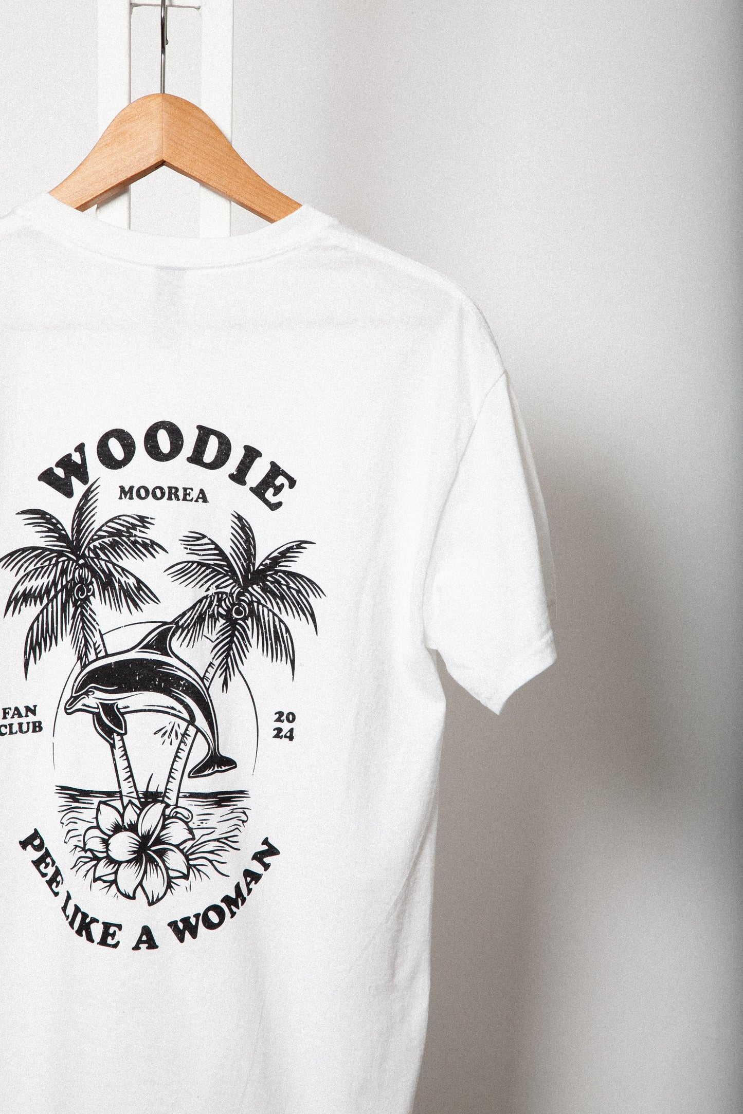 Tee-shirt WOODIE - Moorea "FREE YOUR PEE"