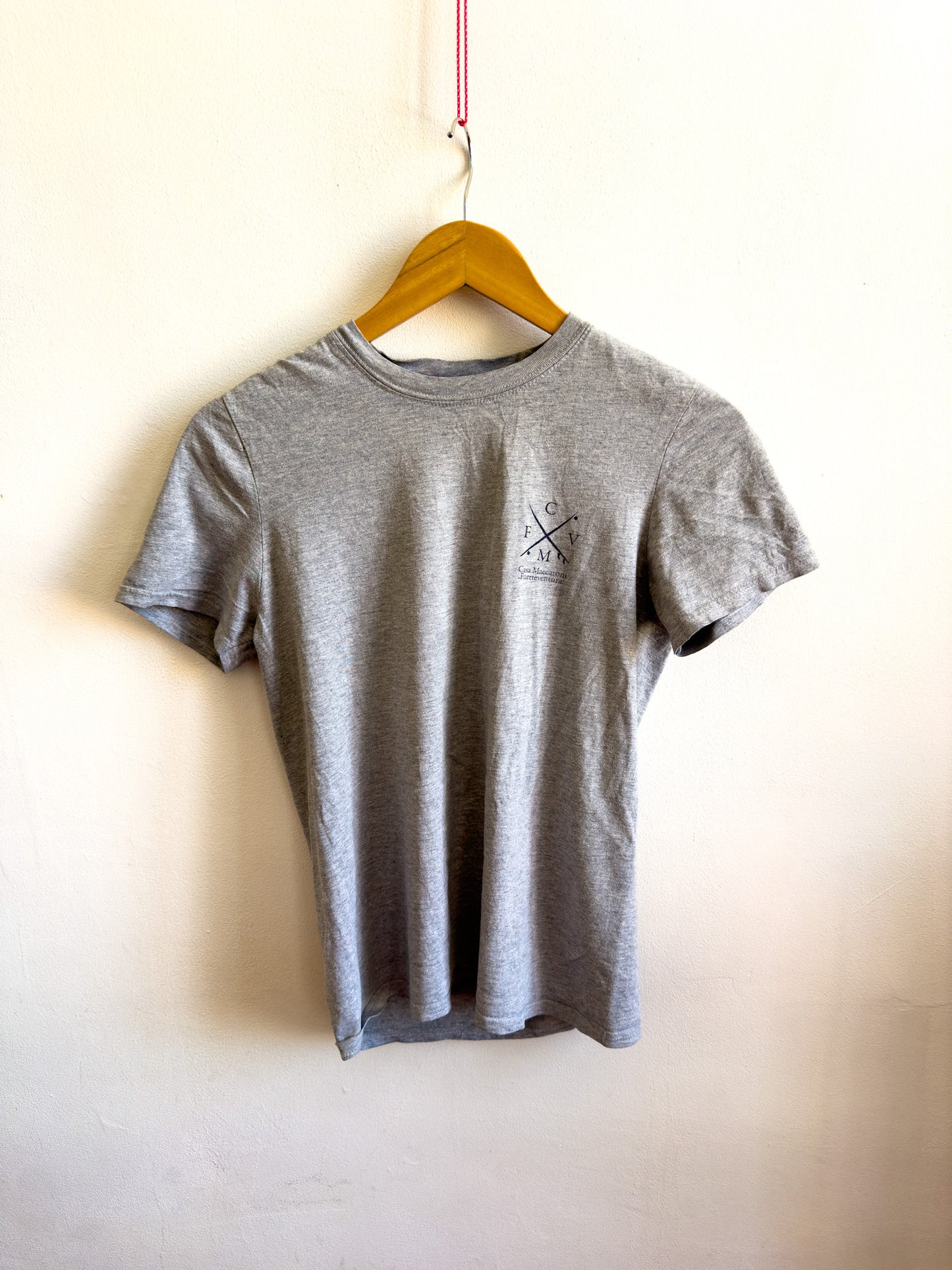 Tee-shirt gris sérigraphié